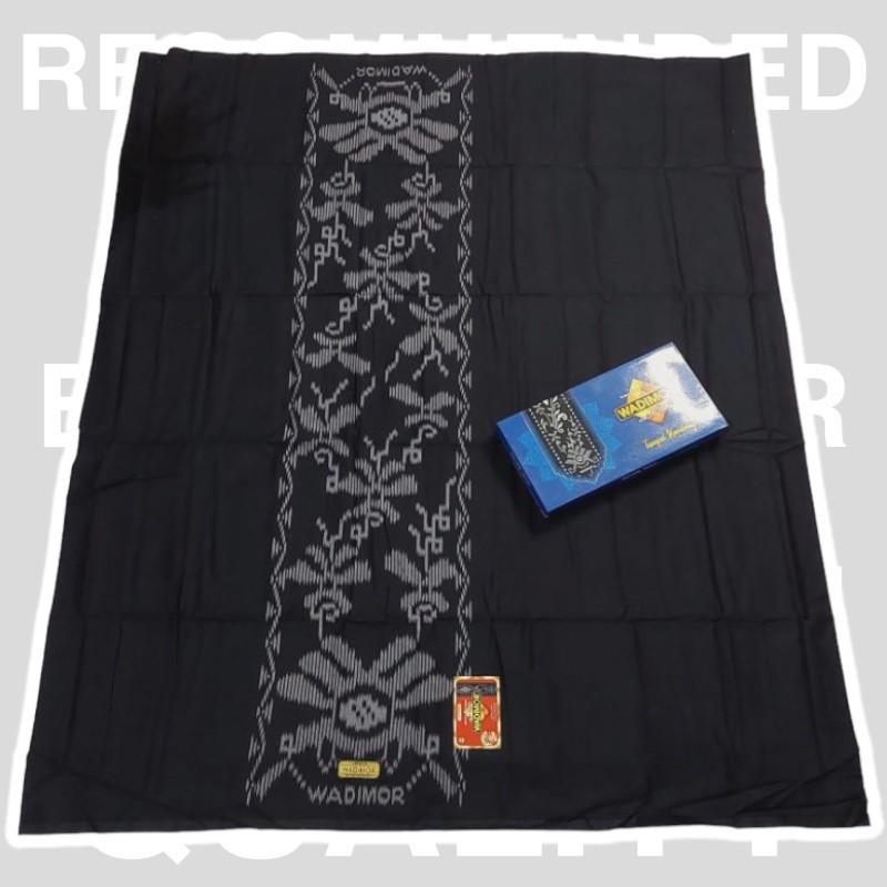 Sarung Wadimor Songket / Wadimor Dewasa / Sarung Wadimor / Sarung Wadimor Hitam /Sarung Wadimor Polo