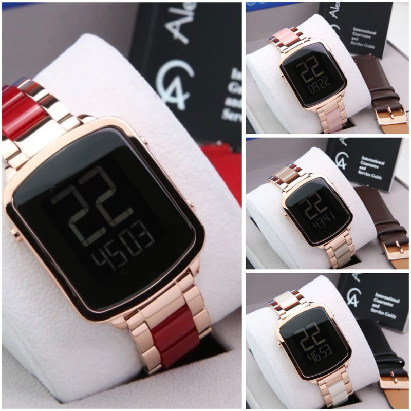 JAM TANGAN WANITA ALEXANDRE CHRISTIE AC 9381 / 9380