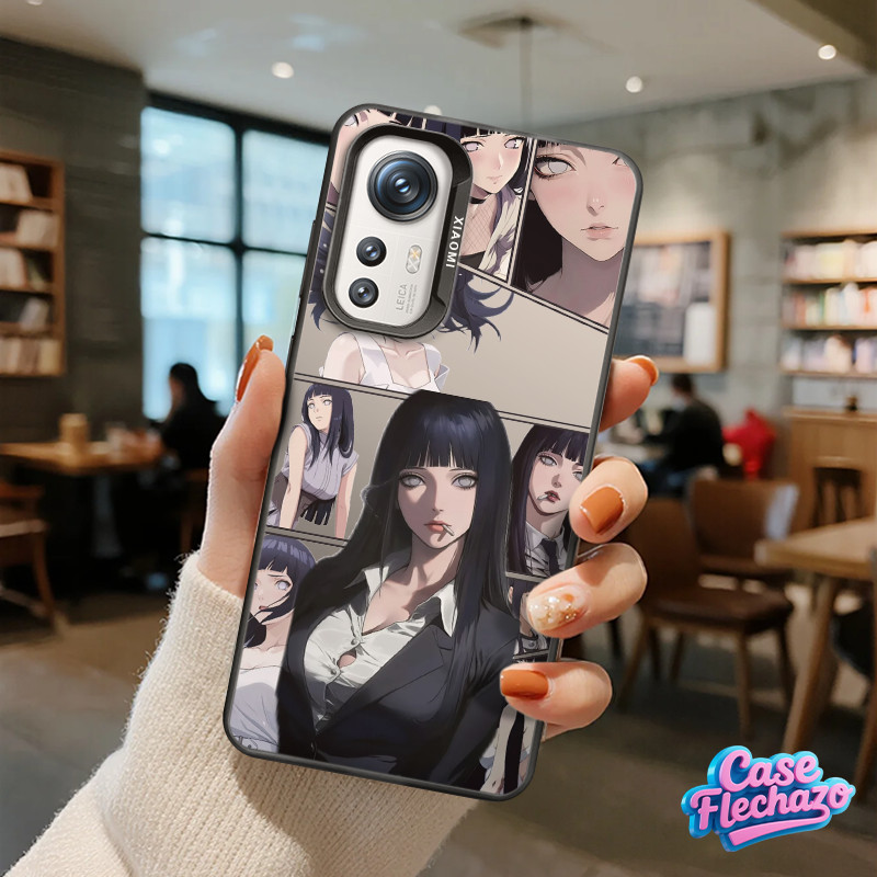 【Bergaya Xiao/Redmi】Cuci gudang Hyuga Hinata Naruto silicone Animasi Anti-tabrakan Casing hp Redmi N