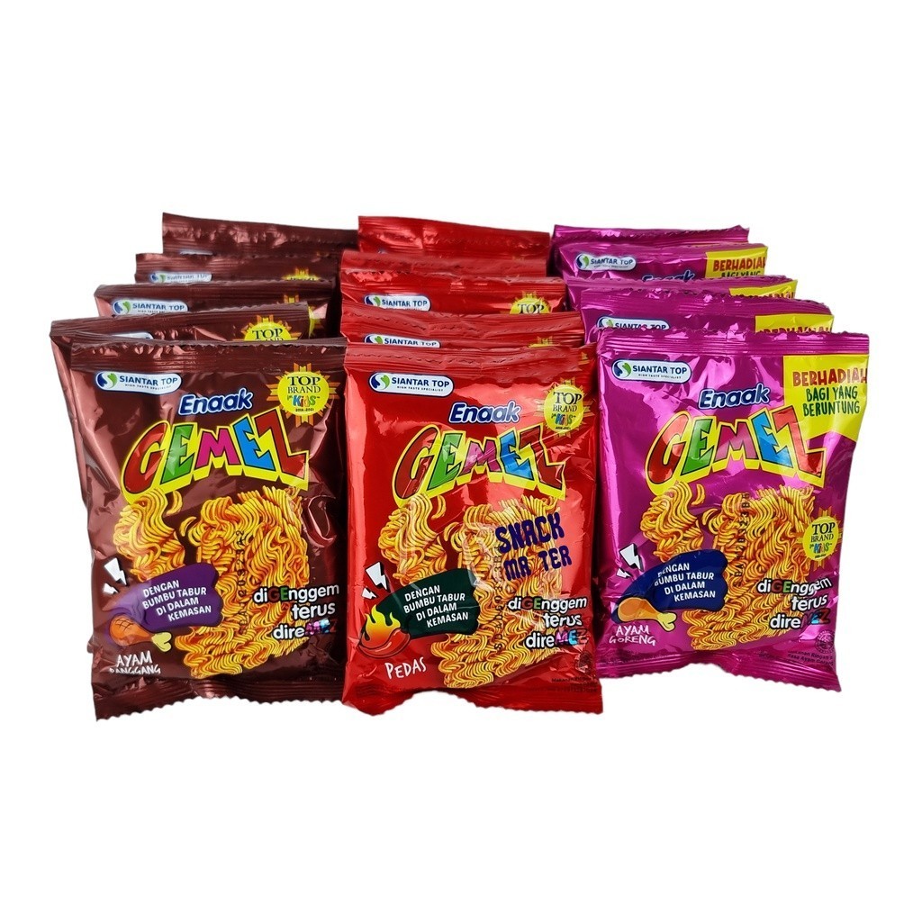 

terlarisssss Mie Gemez Bumbu Tabur - Netto 10 bks x 15 gr A2