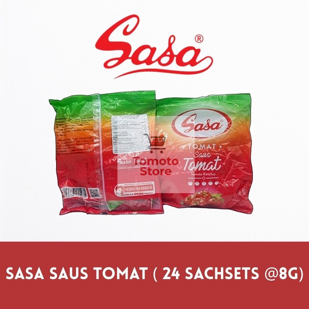 

✨ TOMOTOSTORE ✨ SASA Saus Tomat Sachet Renceng (Isi 24 Sachet)