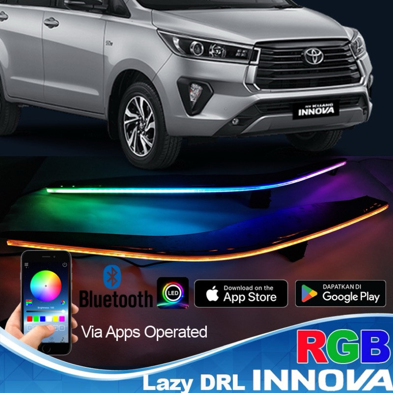 DRL LAMPU ALIS INNOVA REBORN RGB
