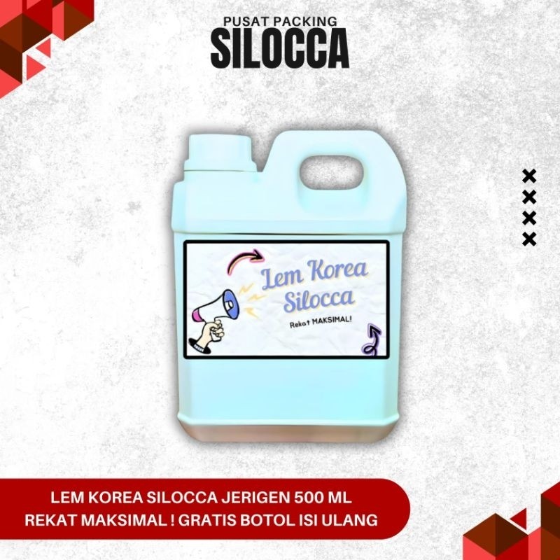 

JAMIN MURAH !!!Lem Korea Premium Jerigen 1 Liter by Silocca /Lem Serbaguna/Lem Super/Lem Kayu/Lem Percetakan(BISA LANGSUNG ORDER)