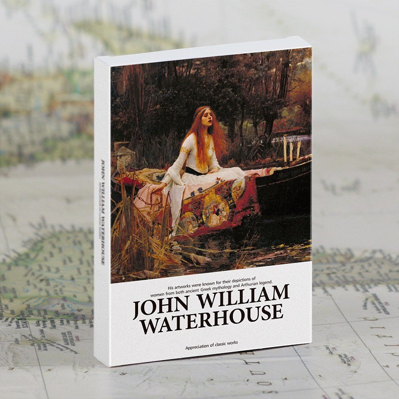 

(Isi 30) Koleksi Kartu Pos / Postcard Gambar Lukisan John Waterhouse