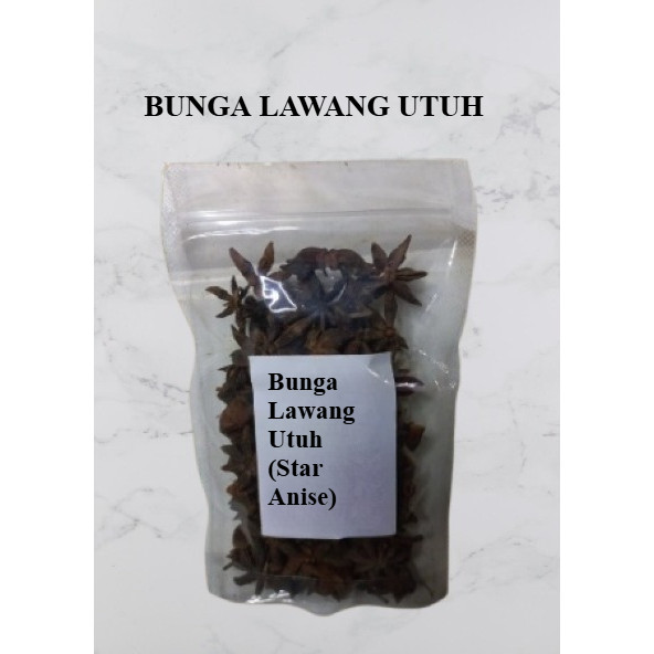 

Bunga Lawang Utuh ( Star Anise )