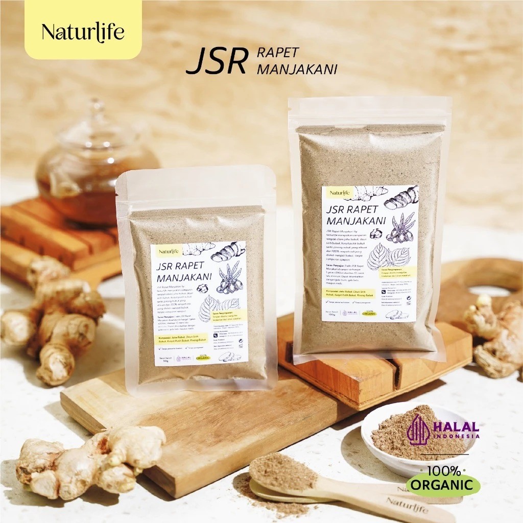 JSR RAPET MANJAKANI NATURLIFE / MANJAKANI MERAPETKAN MISS V / MANJAKANI HERBAL ORIGINAL / JAMU MANJA