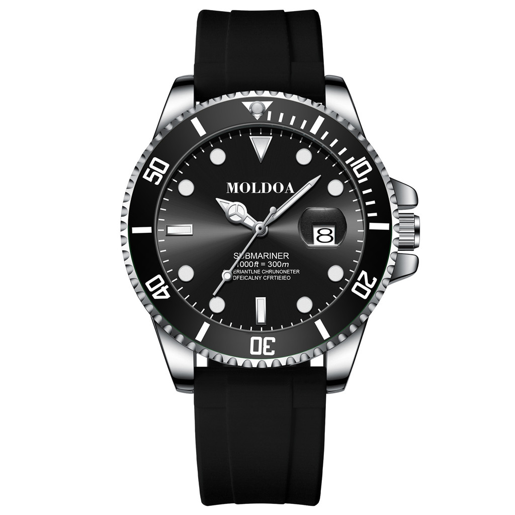 

Jam Tangan Pria Otomatis Sepenuhnya Green Water Ghost Jam Tangan Mekanis Imitasi Kalender Kosong Tahan Air Jam Tangan Luminesen Quartz