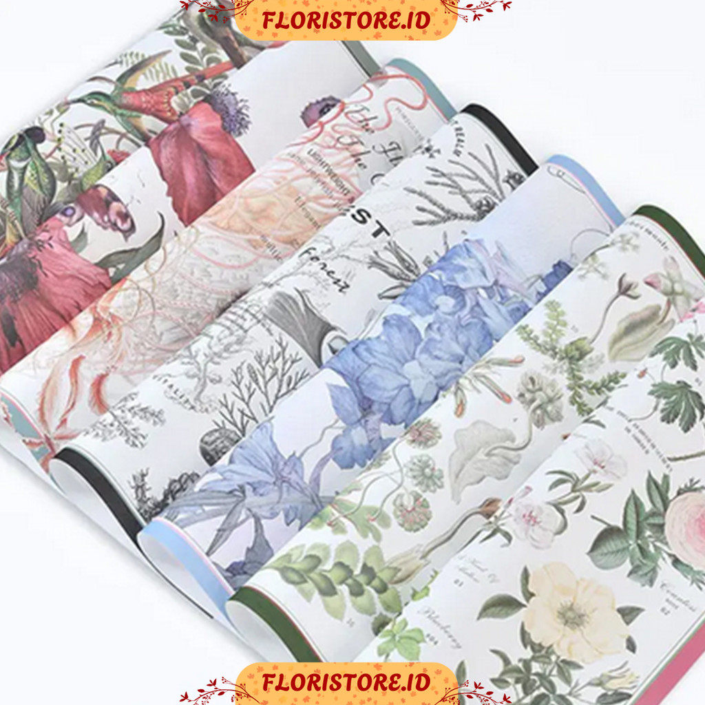 

BIOLOGY CLASS MOTIF PAPER / CELLOPHANE / FLORIST PAPER / KERTAS BUKET BUNGA / WRAPPING WRAPPER