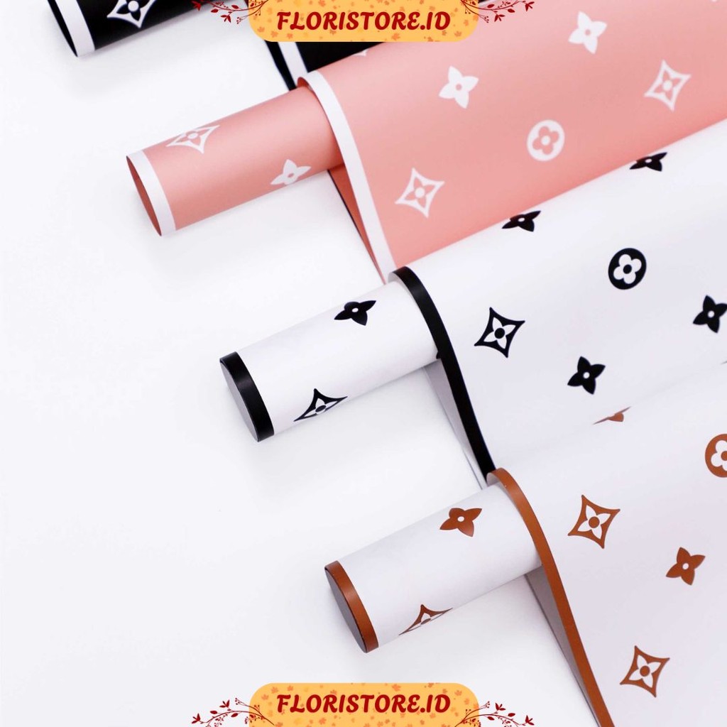 

LV PATTERN PAPER / CELLOPHANE / FLORIST PAPER / KERTAS BUKET BUNGA / WRAPPING WRAPPER