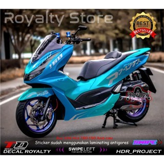 Decal Sticker Motor PCX 160 FullBody Motif NEW Gradasi Warna - Sticker Motor  CODCO