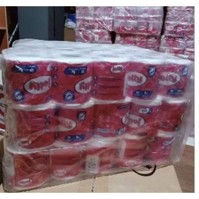JOLLY TOILET TISU JOLLY TOILET 1 BALL (ISI 60 ROLL)