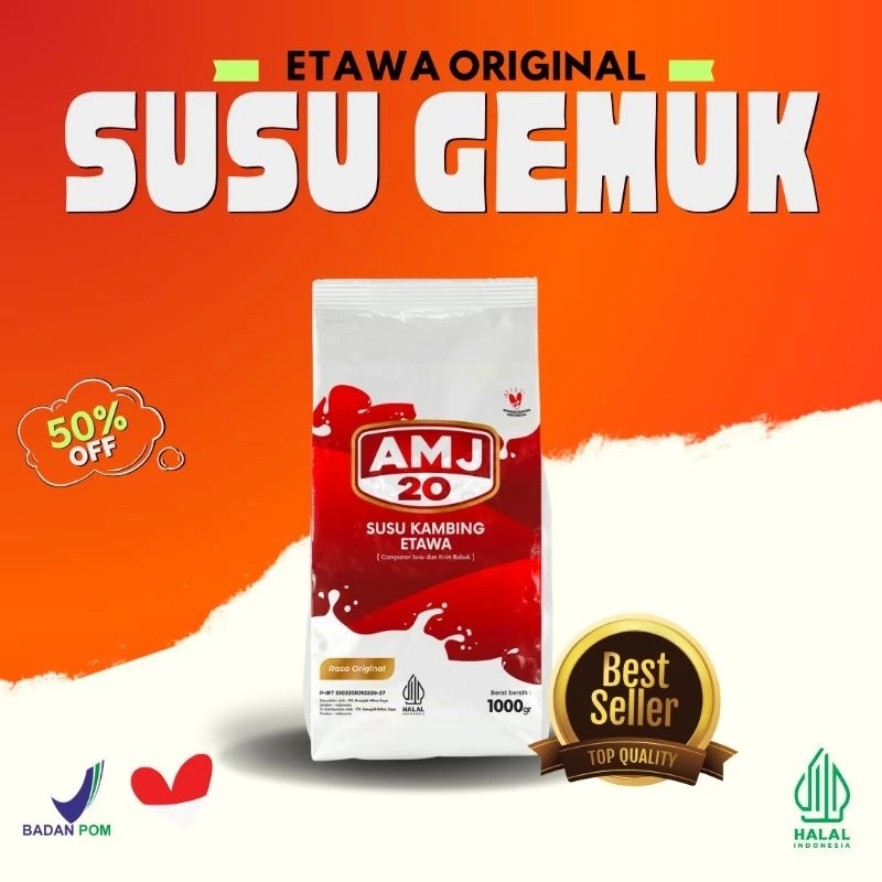 

[AGEN JATENG] Amj Milkcow Annajah Milkgoat Amj 20 Susu Kambing Etawa Nyeri Sendi 1kg