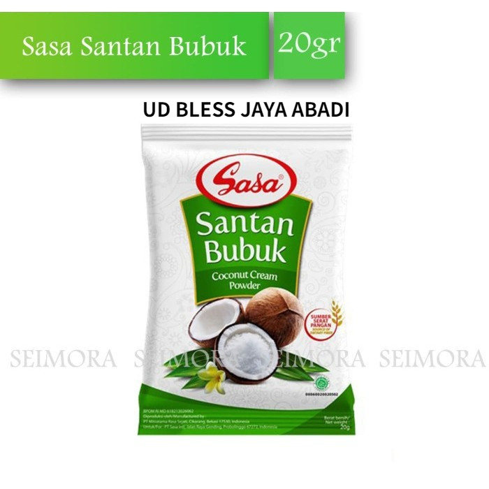 

COCONUT CREAM POWDER Sasa Santan Bubuk BLSSTE 10 PCS