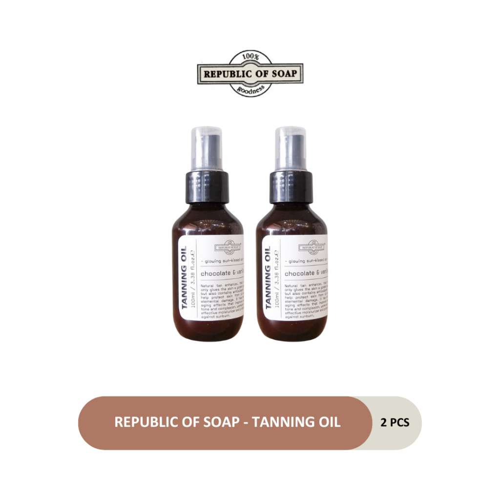 REPUBLIC OF SOAP - Tanning Oil - 2 Pcs