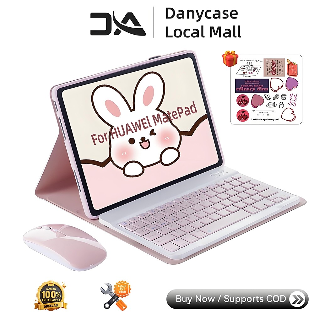 DANYCASE Huawei Case Keyboard Case for Huawei MatePad SE 11inch/HUAWEI MatePad 11inch Detachable
