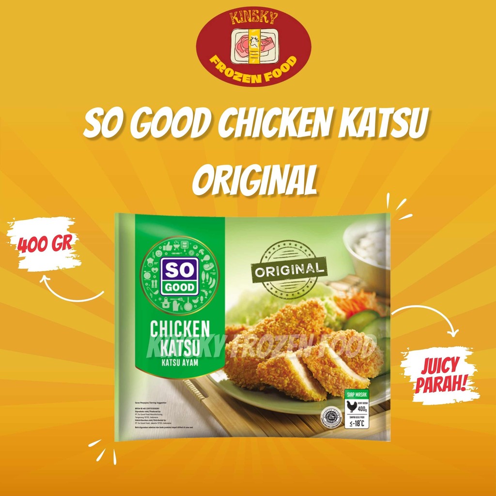 

SO GOOD CHICKEN KATSU 400GR