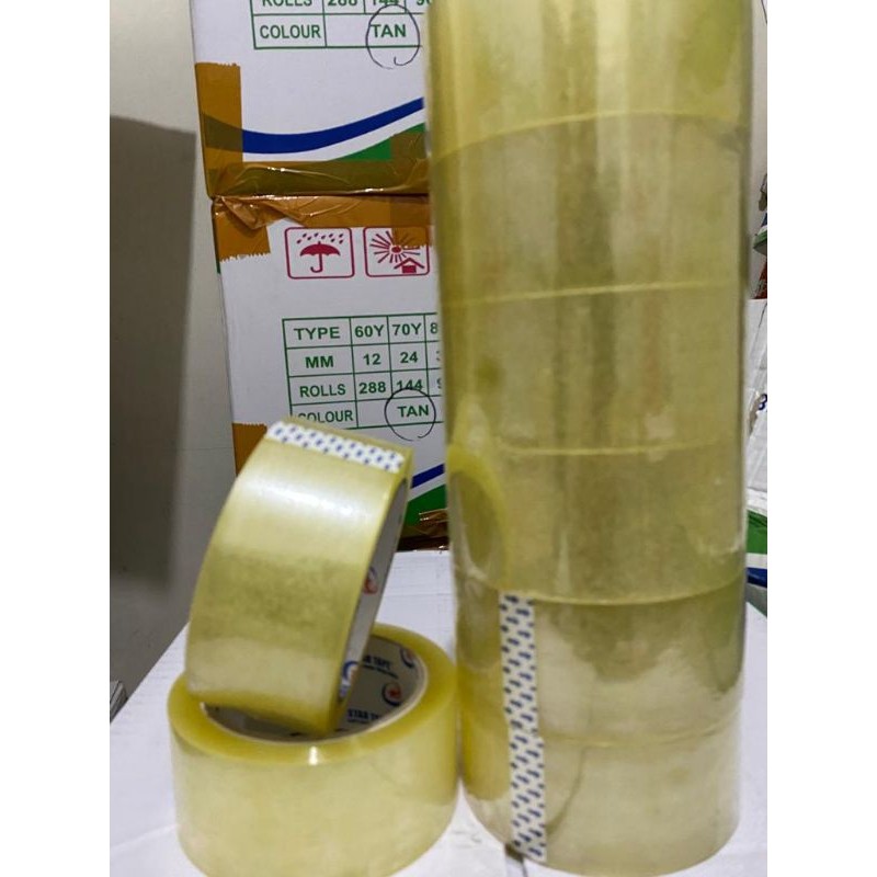 

New Lakban Bening 100 Yard ECO x 45 mm Per DUS | Star Tape Per Pcs – Tebal, Kuat untuk Packing Kardus #lakban #lakbanbening #lakbanmurah #lakbanbc #lakbannopp #lakbanpacking #lakbankuat #lakbankardusPremium