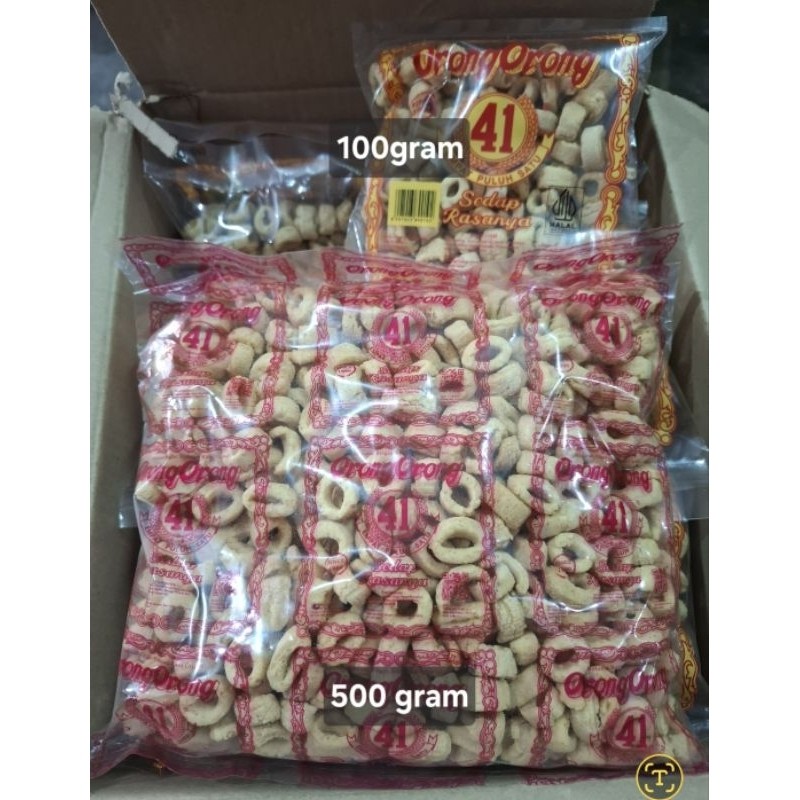 

ORONG ORONG 41 BUNGKUS BESAR 500 GRAM