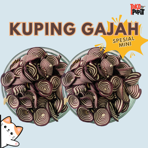 

KUPING GAJAH CONTONG MINI 1KG / 500 gram / 250 gram