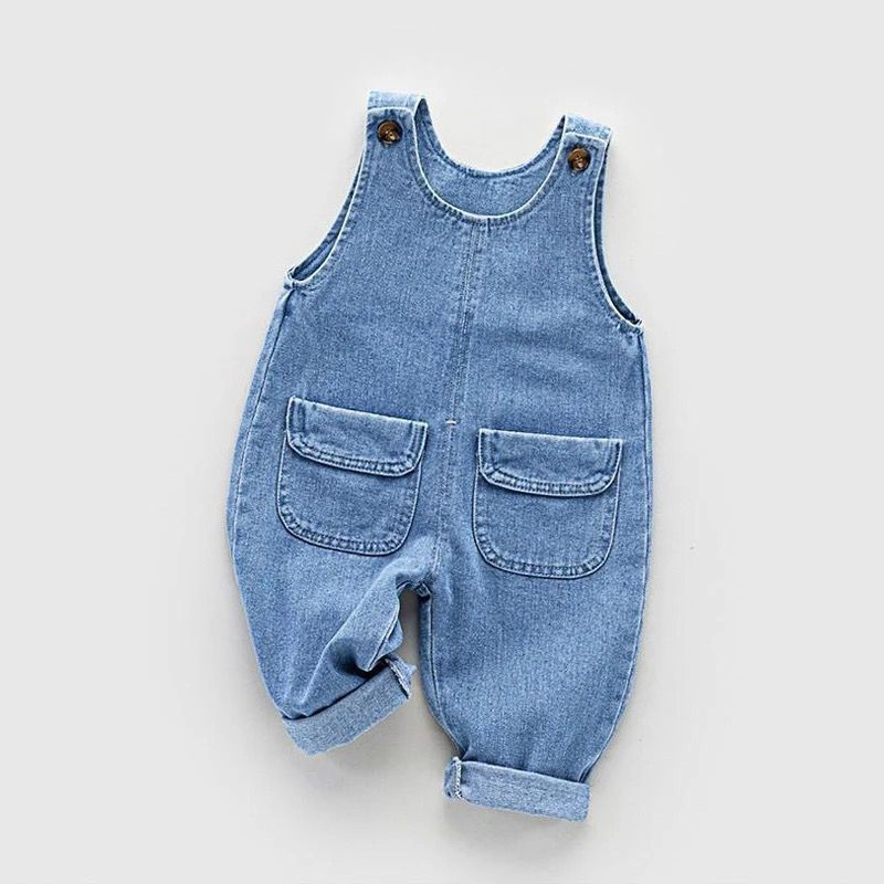 OVERALL ANAK - Baju Kodok Anak 1-5 Tahun Jumpsuit Anak Overall Jeans Anak Laki-laki dan Perempuan