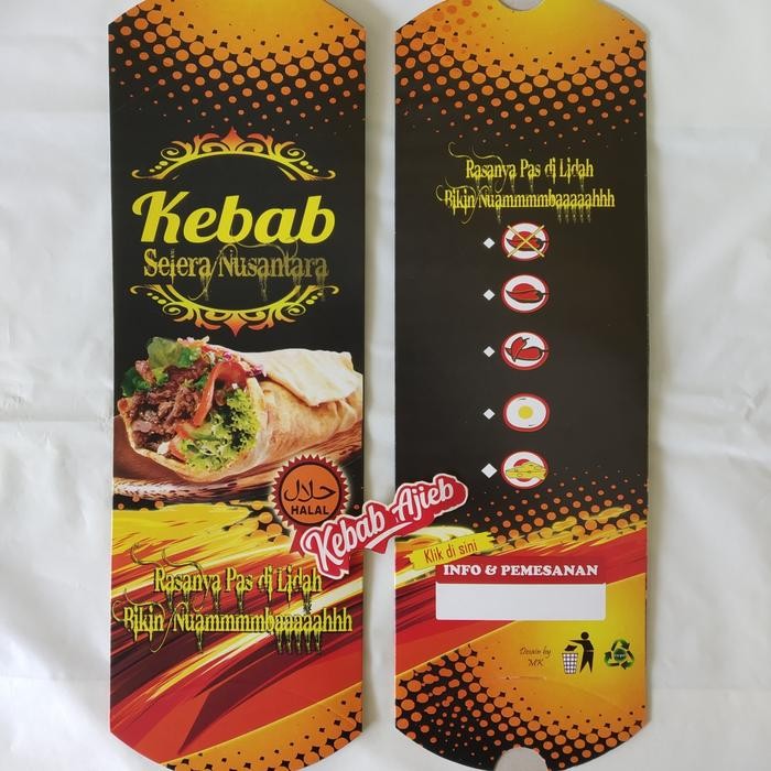 

Terbaru Dus Kebab Besar Bahan Karton 50's - Hitam Terlaris Tbk