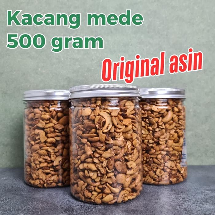 

Kacang Kacang mede / mete patahan rasa original asin / Thailand / Madu / Wijen Toples 500 gram - Original Asin
