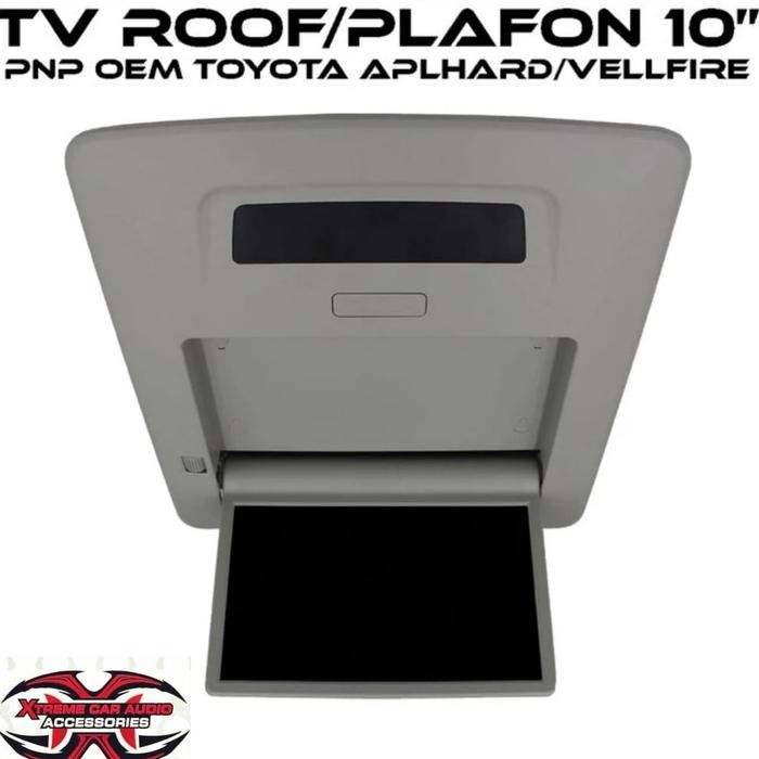 Tv Roof Plafoon PnP OEM Mobil Toyota Alphard Velfire Enigma EG1078 10"