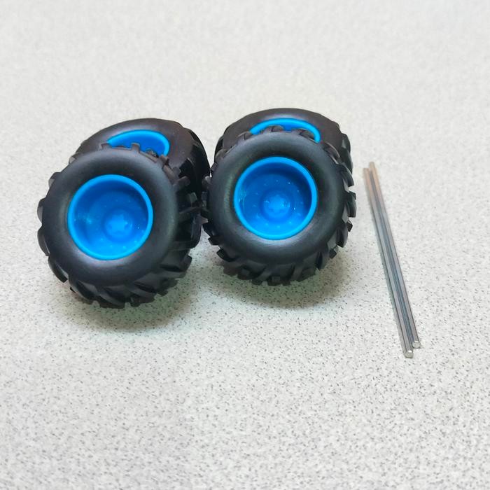 Diorama Diecast Ban karet MJ007 Miniatur Skala 64