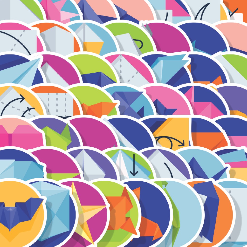 

Stiker Cutting Pack Stiker Origami Pack Isi 100Pcs Series Aesthetic Lucu Keren Untuk Koper Bahan Vynil