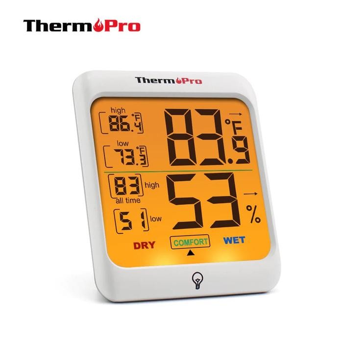 Hygrometer Thermometer Thermopro TP53 Termometer Higrometer TP-53