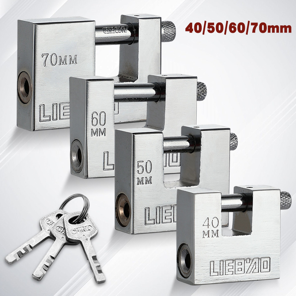 Gembok Stainless Berat untuk Gudang Rumah Tahan Karat Anti Maling Ukuran Besar