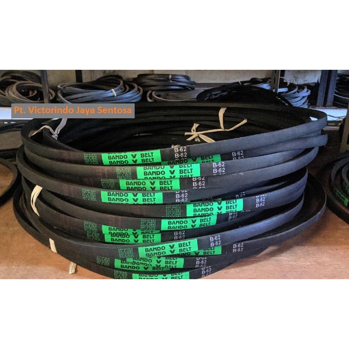 Vanbelt / fanbelt V belt Green seal bando B 62 atau B62 atau B-62