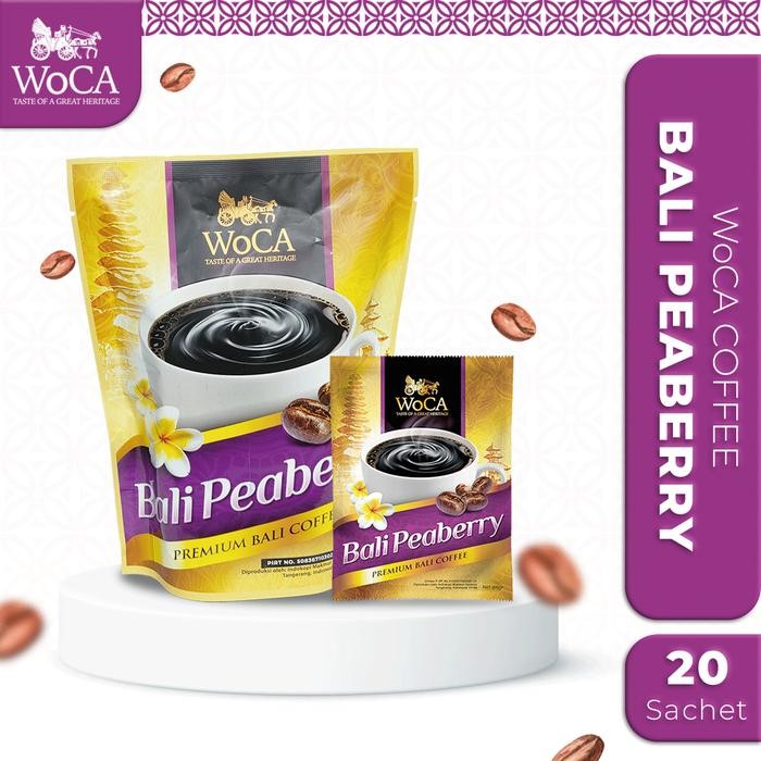 

Hot Produk WoCA Kopi Bubuk Bali Peaberry 20 Sachets Terbaik dan Terlaris