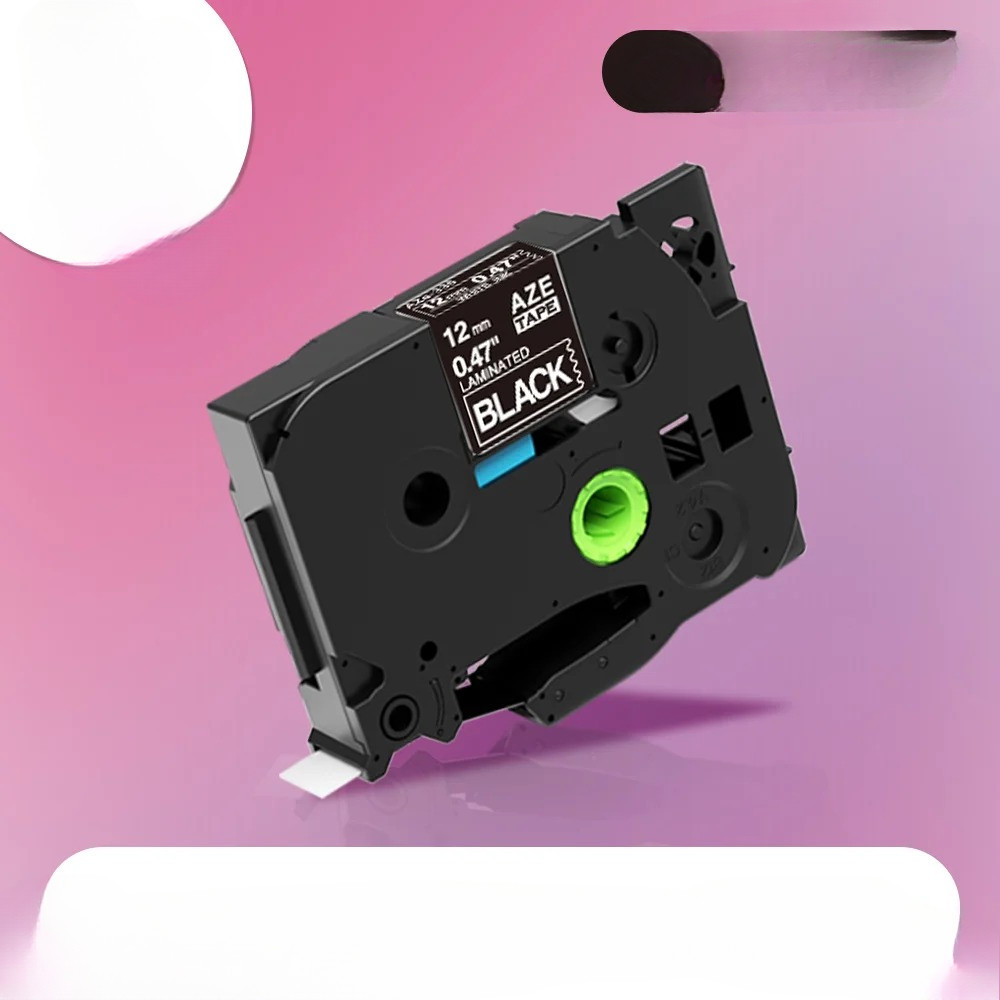 

231 TZ Tape 231 Label Tape Compatible for Brother Label Tape 6mm/9mm/12mm/18mm/24mm Labeling Ribbon for Ptouch Label Maker H110