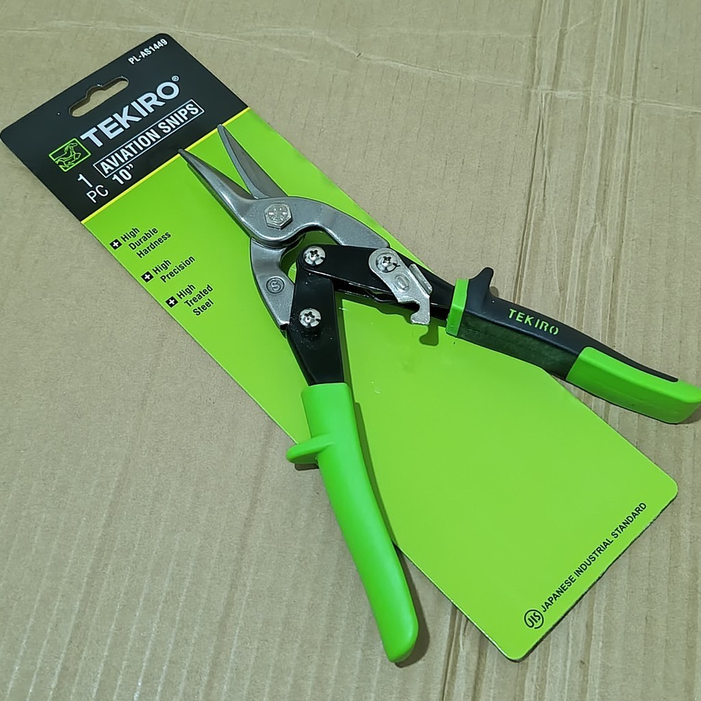 

tekiro gunting hollow / baja ringan / galvalum / seng Ukuran 10