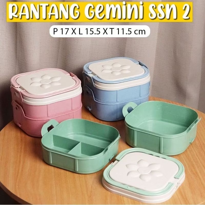 Rantang Sultan Susun 2 RETRO / Rantang Hajatan Susun 2 / Rantang Hajatan