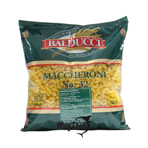 

Balducci Pasta Maccheroni No.32 - Pasta Macaroni 500 gram