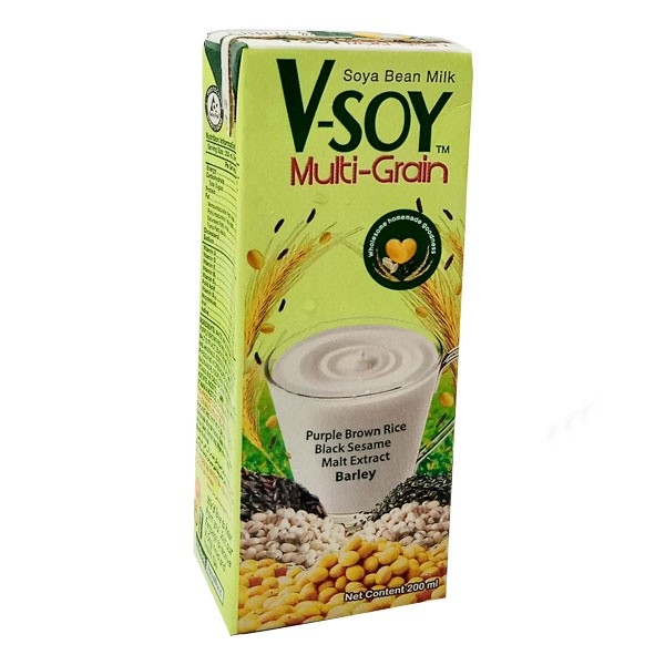

V-SOY MULTI GRAIN SOYMILK 200 ML - SUSU - ARM