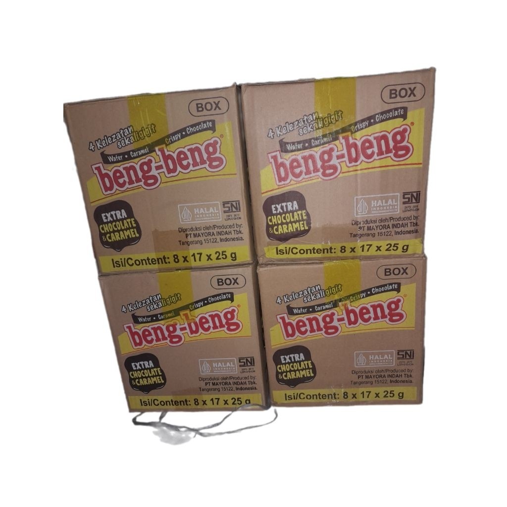 

Beng Beng Wafer Chocolate 1 Dus isi 8 Box x 425 gram