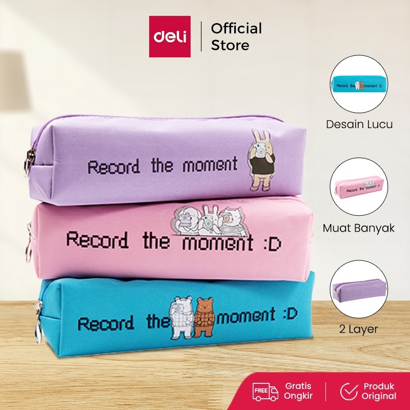 

Deli Tempat Pensil / Pencil Pouch Lucu Kapasitas Besar EH9XX