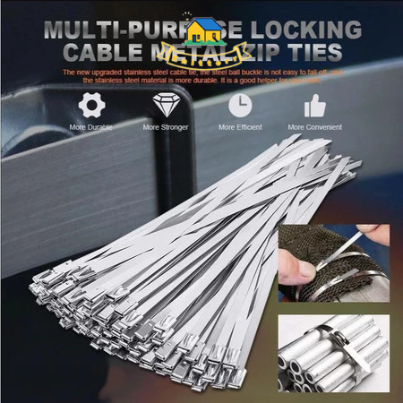 Kabel Ties Stainless Steel Multifunctional /Kabel TIES STAINLESS STEEL /Kabel Ties Besi Stainless Ca