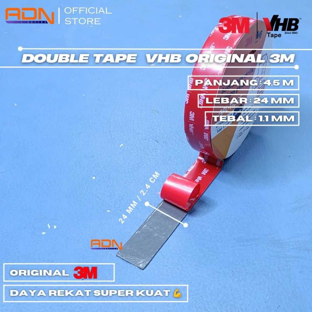 

JAMIN MURAH !!!3M VHB Double Tape 24mm x 4.5meter(BISA LANGSUNG ORDER)