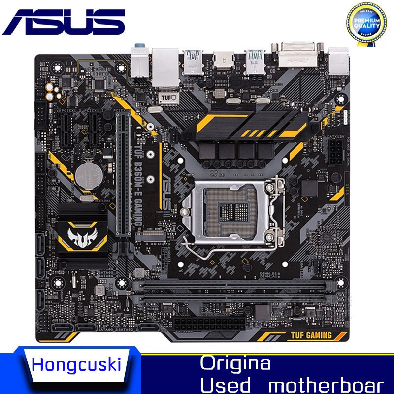 ASUS TUF B360M-E GAMING motherboard Socket LGA 1151 DDR4 B360