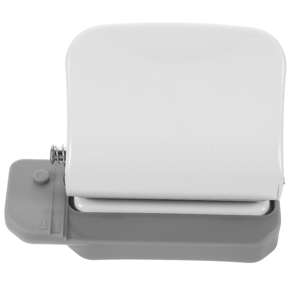 

6-hole Loose Leaf Puncher for Paper Sheets Office Book Binding Material Adjustable Manual Metal Stationery Tool Art Craft Supply