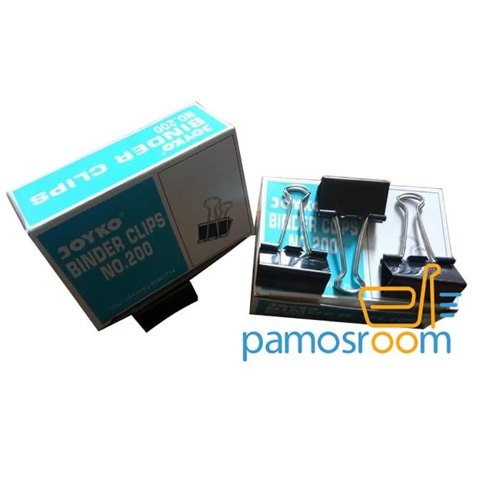 

Promo Binder Clips Kenko 200 / Klip / Penjepit / Jepitan Kertas Hitam