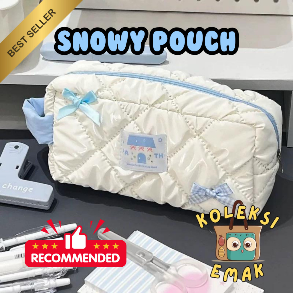 

Kotak Pensil Pita Coquette Lucu Estetik Tempat Pensil Sekolah Premium Stationery Bag School Stuff Pouch Make Up Serbaguna [SB-5]