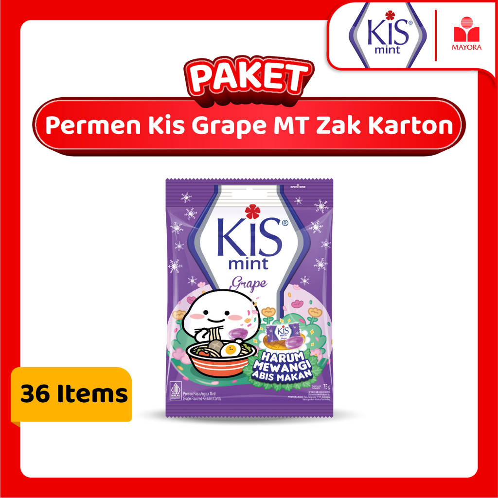 

Paket Permen Kis Grape MT Zak Karton