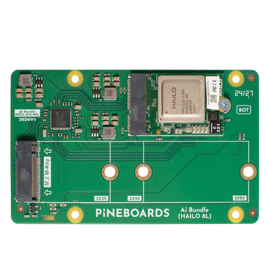 

Pineboards AI Bundle (Hailo 8L)