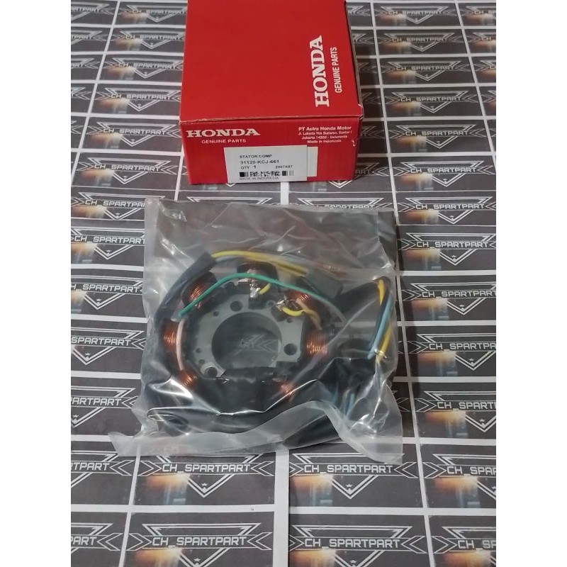 Spull Stator Assy Honda Tiger Tiger Revo Motor Sparepart 88sprpt