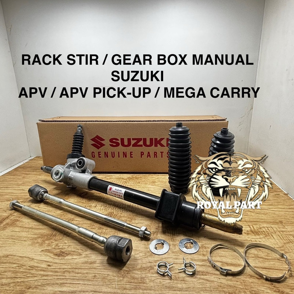 RACK STIR GEAR BOX ASSY SUZUKI APV MANUAL PICK UP MEGA CARRY PICKUP STEERING STERING RAK BAK WORM BO